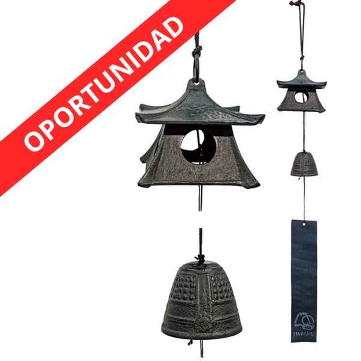 [10410] Campana Feng Shui Iwachu Casa De Te - Tierra Zen