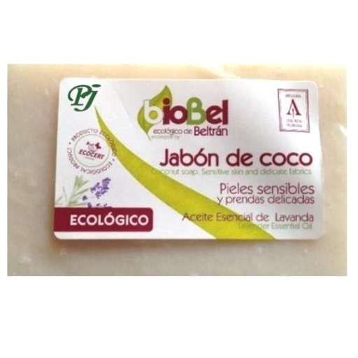 [12323] Biobel Jabon Pastilla Coco 240Gr Eco - Beltran