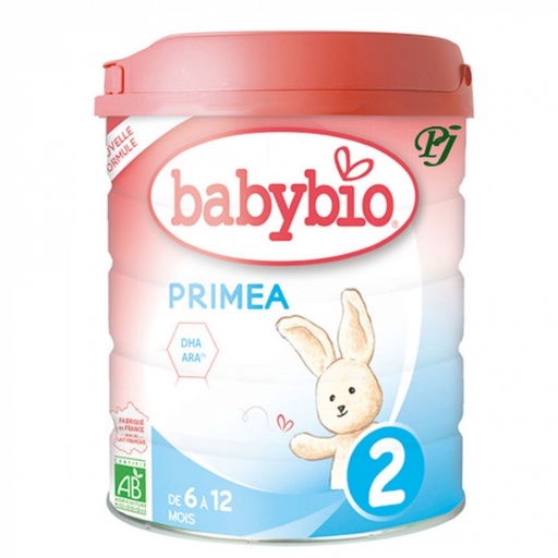 [060004] Leche Primea 2 6-12 Meses 800Gr - Babybio