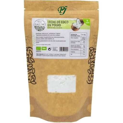 [060006] Leche De Coco En Polvo 200Gr Eco - Intsalim