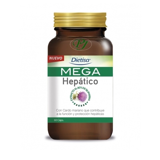 [0501564] Mega Hepatico 60 Cápsulas - Dielisa