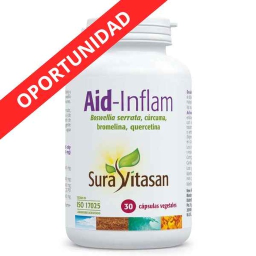 [0501664] Aid-Inflam 30 Capsulas - Suravitasan