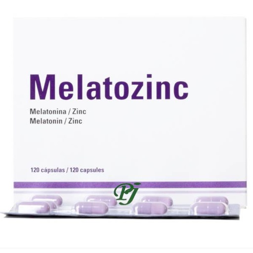 [0501742] Melatozinc 120 Capsulas - Laboratorios Viñas