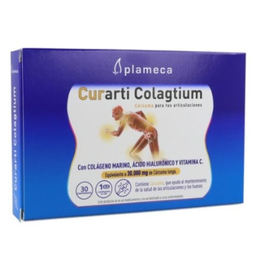 [0501740] Curarti Colagtium 30 Capsulas - Plameca