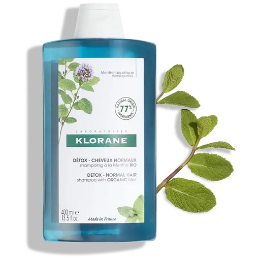 [1301069] Klorane Champu Menta 400 Ml