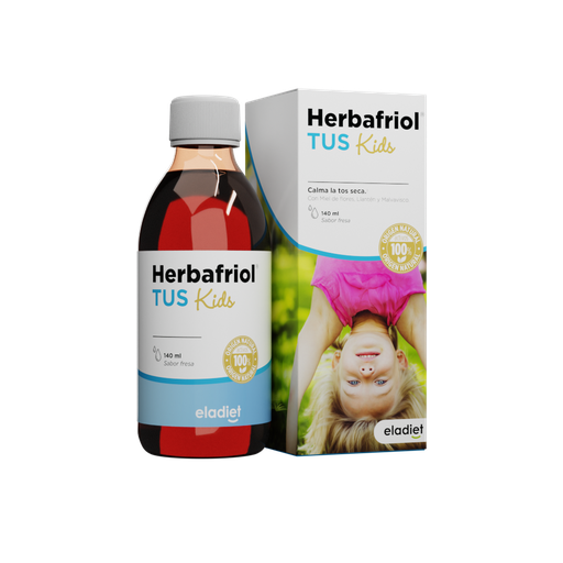 [0504950] Herbafriol Tus Jarabe Niños Tos Seca 140 Ml - Eladiet