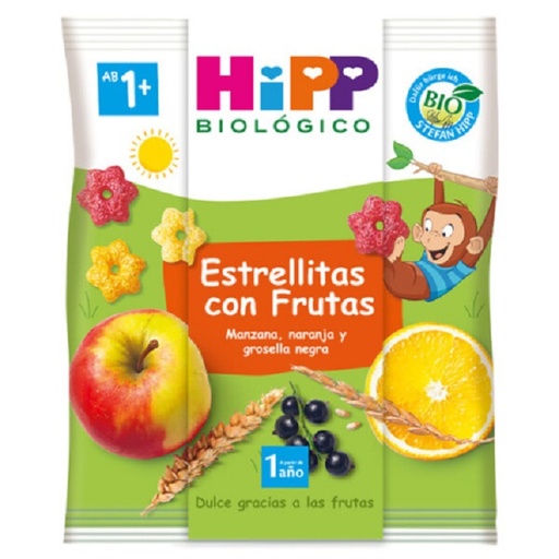 [045589] Hipp Estrellitas Con Frutas Bio 30 Gr
