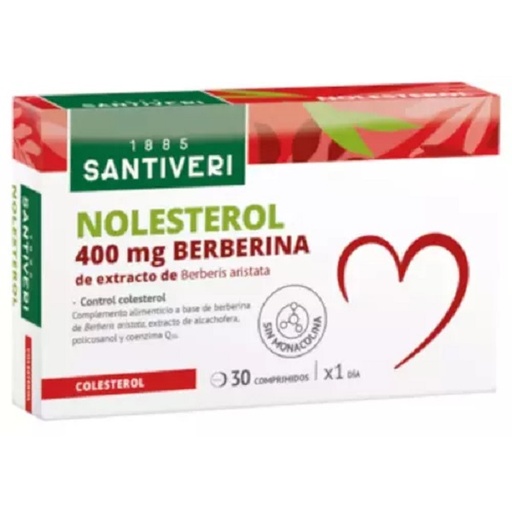 [0504932] Nolesterol Berberina 30 Comprimidos 400 Mg.