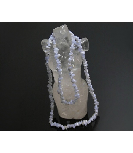 [100528] Collar Chip Calcedonia