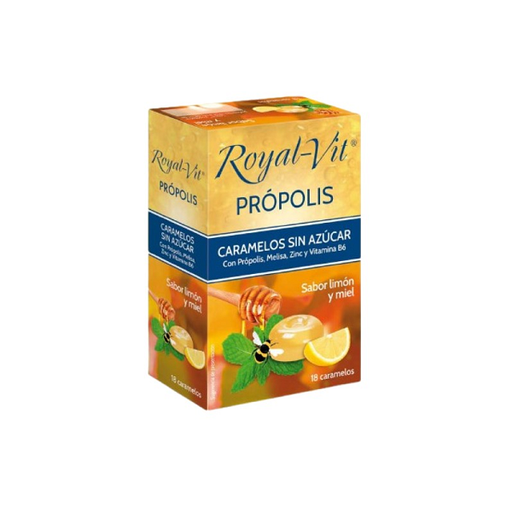[0504829] Royal-Vit Caramelos S/A Limón Miel 18 Ud. - Dielisa