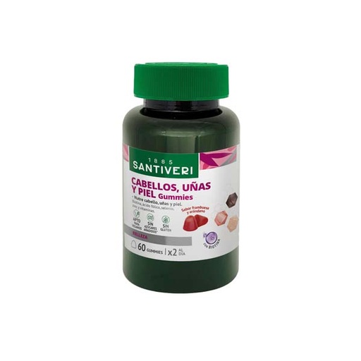 [0504922] Gummies Masticables Cabello Una Piel 60 Uds. Santi