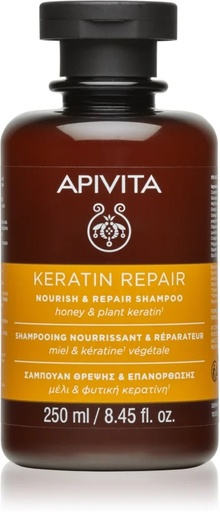 [188859] Apivita Champú Reparador Keratina 250 Ml.