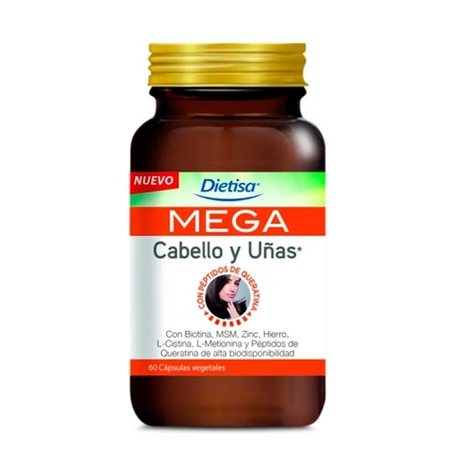[0504828] Dielisa Mega Cabello Y Uñas 2X60 Cápsulas 2ª Al 50