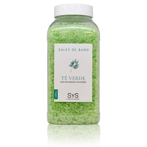 [188846] Sys Sales Baño Te Verde 1200 Gr.