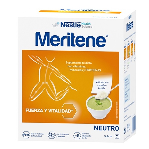 [203545] Meritene Neutro Al Plato 7Sob. 350Gr.