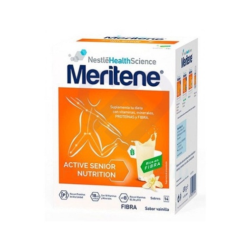 [203067] Meritene Batido Fibra Vainilla 14Sob.
