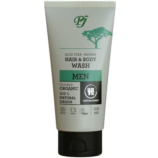 [187799] Urtekram Champu Gel Aloe Baobab Men 150