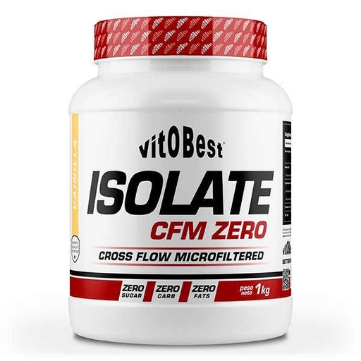 [170304] Isolate Cfm Zero Vainilla 1Kg. Vit.O.Best