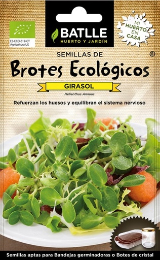 [012012] Semillas Ecológicas De Brotes De Girasol Batlle