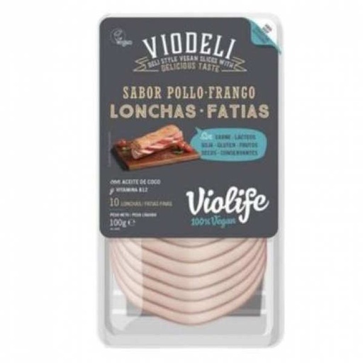 [030464] Violife Viodeli Lonchas De Pollo 100Gr.