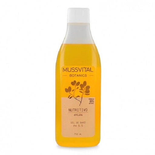[1301001] Mussvital Botanics Argan Gel De Baño 750 Ml