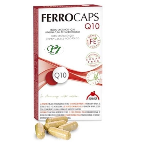 [0501464] Bipole Ferrocaps Q10 60 Cápsulas - Dietéticos Intersa