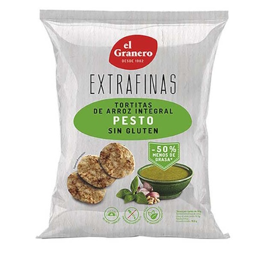 [041262] Tortitas Extrafinas Arroz Int. Pesto 60Gr.