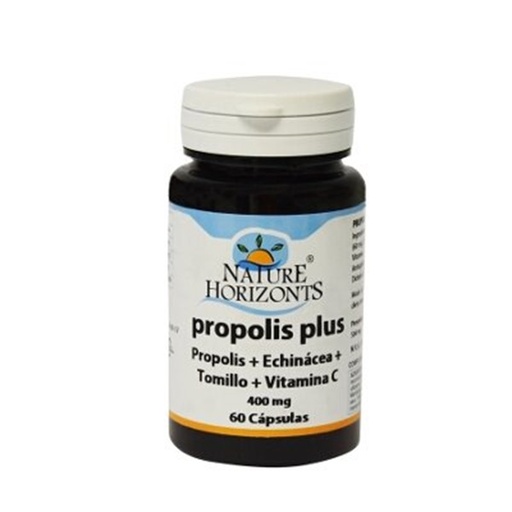 [0505231] Propolis Plus 400 Mg 60 Capsulas Nature Horizonts