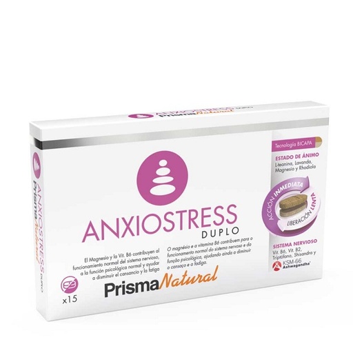 [0504750] Anxiostress Duplo 15 Comp Prisma Natural