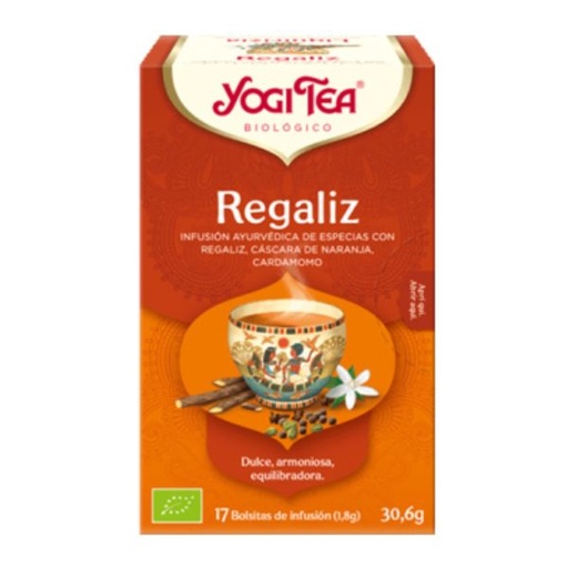 [010019] Regaliz 17 Filtros - Yogi Tea