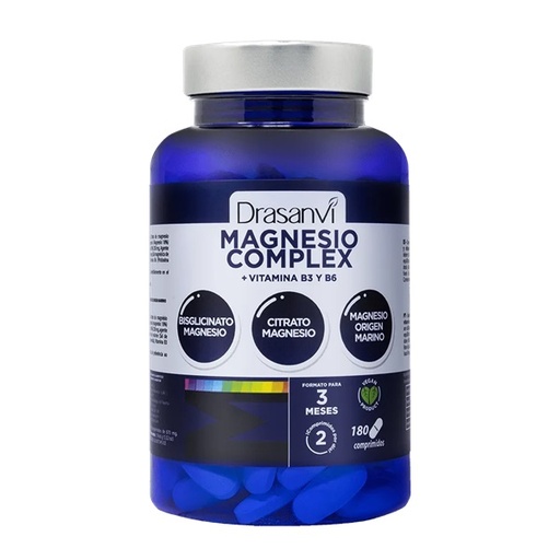 [0505222] Magnesio Complex  + Vit. B3+B6 180 Comp. - Drasanvi