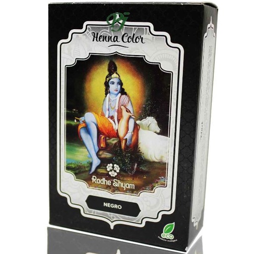 [18049] Henna Negro Polvo 100Gr - Radhe Shyam