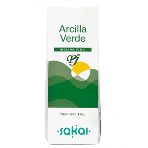 [181029] Arcilla Verde Fina 1Kg - Sakai