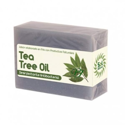 [181571] Jabon Tea Tree Pastilla 100Gr - Solnatural