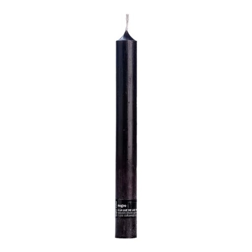 [181757] Vela Bujia Perfumada Negro