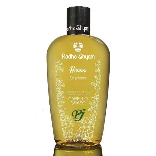 [18179] Champu Henna Cabello Graso 250Ml - Radhe Shyam