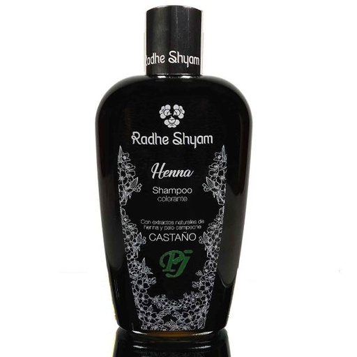 [18246] Champu Hennas Castaño 250Ml - Radhe Shyam