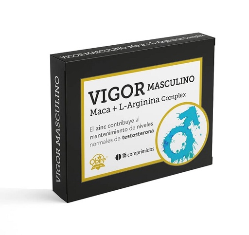 [0505200] Vigor Masculino 15 Comp. Obire Linea Viaje