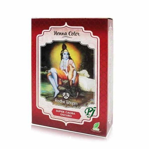 [185064] Henna Super Caoba Oscuro Polvo - Radhe Shyam
