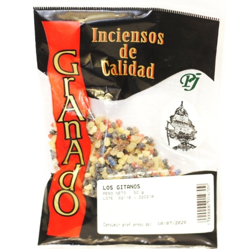 [185642] Incienso Los Gitanos Bolsa 50 Gr. - Granado y Bencano