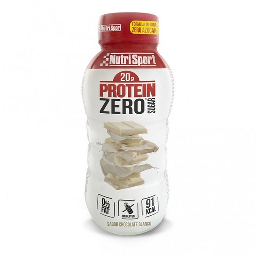 [175436] Batido Protein Zero 330 Ml Chocolate Blanco Nutrisport