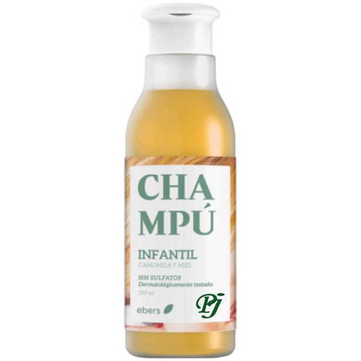 [185761] Champu Infantil Camomila + Miel 250Ml - Ebers