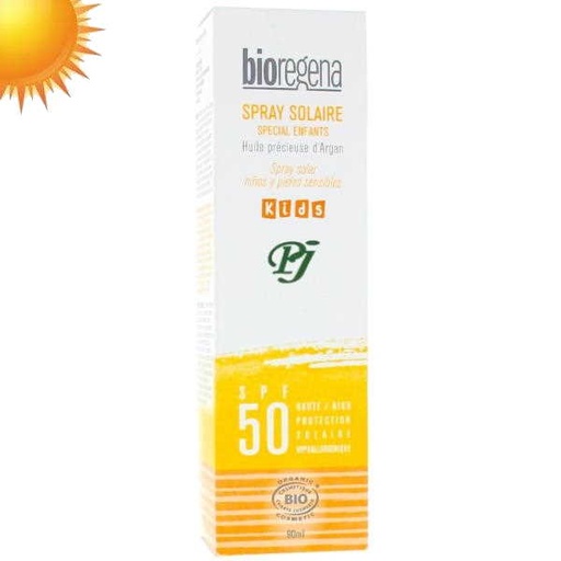 [185772] Aceite Solar 50 Niños Spray 90 Ml. - Bioregena