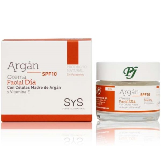 [186117] Crema Facial Dia Argan Solar Spf10 50Ml - Sys