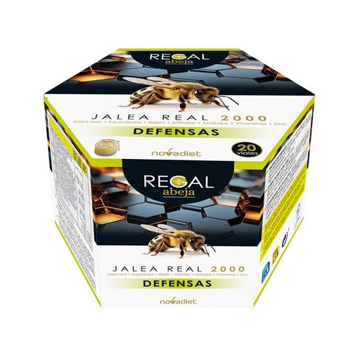 [0505170] Jalea Real 2000 Defensas 20 Viales Regal Abeja