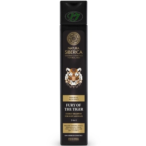 [186723] Champu Energizante Tigre Men 250Ml - Natura Siberica