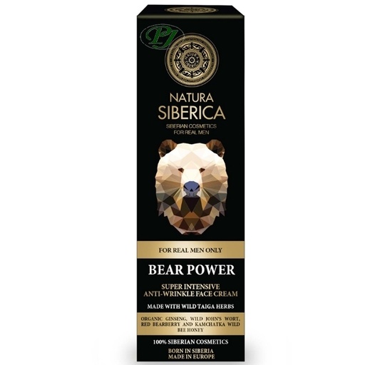 [186726] Crema Facial Antiarrugas Oso Men 50Ml  - Natura Siberica