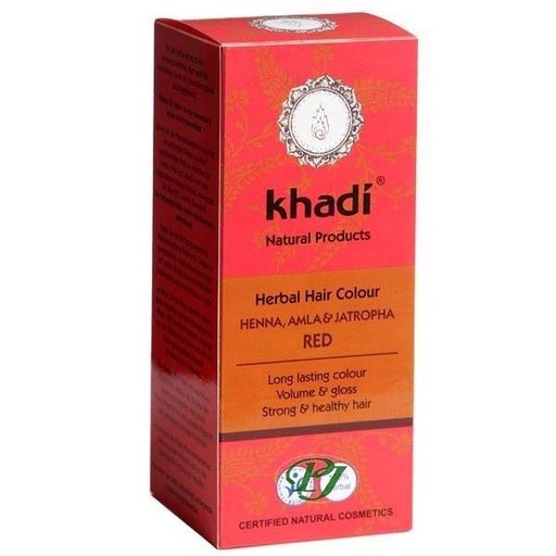 [186732] Henna Roja + Amla Pura Eco 100Gr - Khadi