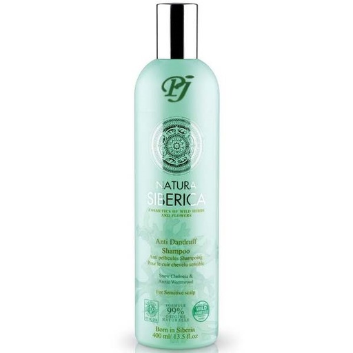 [186827] Champu Anticaspa Cuero Cabello Seco 400Ml - Natura Siberica
