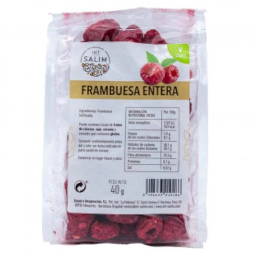 [04950] Int-Salim Frambuesa Entera 40 Gr. (15)